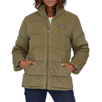 Women's Patagonia Cord Fjord Coat 2022 in Khaki size Large | Cotton/Polyester