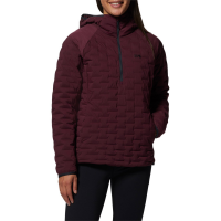 Women's Mountain Hardwear Stretchdown Light Pullover Jacket 2023 in Purple size Medium | Nylon/Elastane
