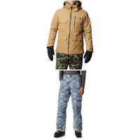 Women's Mountain Hardwear Firefall/2(TM) Jacket 2023 - Small Brown Package (S) + S Bindings Size Short Sleeve | Nylon size S/S | Nylon/Polyester