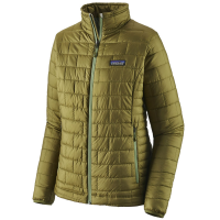 Women's Patagonia Nano Puff Jacket 2022 in Green size X-Small | Polyester