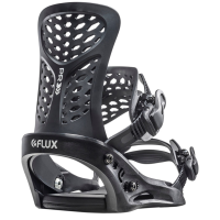 Flux PR Snowboard Bindings 2023 in Black size Medium