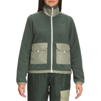 Women's The North Face Royal Arch Full Zip Jacket 2022 in Green size Small | Polyester