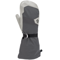 Gordini Elias Gauntlet Mittens 2025 in Gray size Large | Nylon/Leather/Polyester