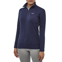 Women's Patagonia R1 Pullover 2023 in Blue size 2X-Large | Spandex/Polyester