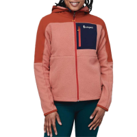 Women's Cotopaxi Abrazo Hooded Full-Zip Jacket 2022 in Orange size Small | Nylon/Spandex/Polyester