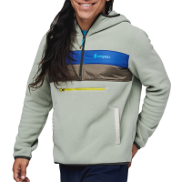 Cotopaxi Teca Fleece Hooded Half-Zip Jacket 2022 in Green size Small | Polyester