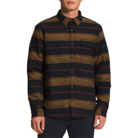 The North Face Campshire Shirt 2022 TNF Half Dome Stripe 2 in Black size Large | Cotton/Polyester