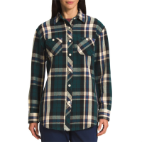 Women's The North Face Valley Twill Shirt 2022 in Blue size X-Small | Cotton/Polyester