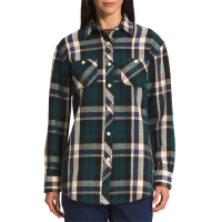 Women's The North Face Valley Twill Shirt 2022 in Blue size Large | Cotton/Polyester