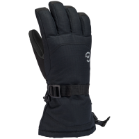 Gordini Foundation Gloves 2025 in Black size Medium | Leather/Polyester