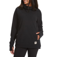 Women's Outdoor Research Trail Mix Cowl Pullover 2023 in Black size X-Large | Polyester