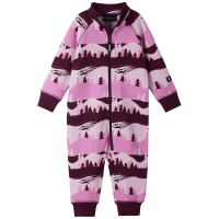 Kid's Reima Myytti Fleece Onepiece Toddlers' 023 in Pink | Elastane/Polyester