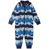 Kid's Reima Myytti Fleece Onepiece Toddlers' 2023 in Blue size 12-18M | Elastane/Polyester