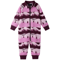 Kid's Reima Myytti Fleece Onepiece Toddlers' 2023 in Pink size 12-18M | Elastane/Polyester