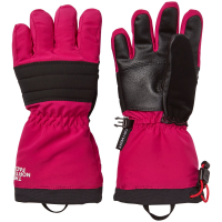 Kid's The North Face Montana Gloves Big 2023 in Pink size Medium | Leather/Polyester