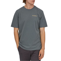 Patagonia Hold On To Winter Responsibili T-Shirt 2022 in Gray size 2X-Large | Cotton/Polyester