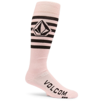 Volcom Kootney Snowboard Socks 2023 in Pink size Large/X-Large | Nylon/Acrylic/Wool