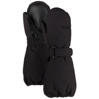 Kid's Burton Warmest Mittens Toddlers' 2023 in Black size 3/4T | Leather