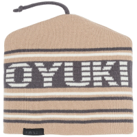 Oyuki Ika Beanie Hat 2023 in Brown | Acrylic/Polyester