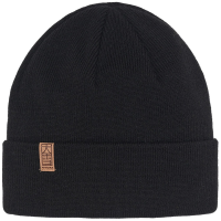 Oyuki Minato Beanie Hat 2025 in Black | Acrylic/Suede