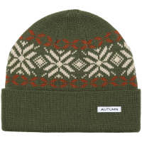 Autumn Roots Beanie Hat 2023 in Green