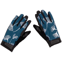 Women's Wild Rye Gnarnia Bike Gloves 2023 in Blue size X-Large | Nylon/Spandex