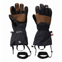 Women's Mountain Hardwear High Exposure GORE-TEX Gloves 2023 in Black size Small | Nylon/Leather