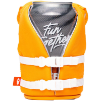 Puffin The Buoy Koozie 2024 in Orange | Rubber