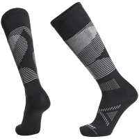 Le Bent Shred Targeted Cushion Snow Socks 2025 in Black size X-Large | Wool/Bamboo