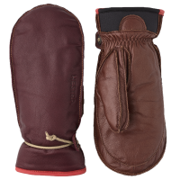 Hestra Wakayama Mittens 2025 in Red size 9 | Wool/Leather/Polyester