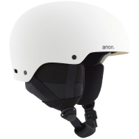 Kid's Anon Rime 3 Round Fit Helmet 2025 in White size Large/X-Large