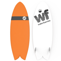 Liquid Force Wake Foamies Fish Wakesurf Board 2024 size 5' | Polyester