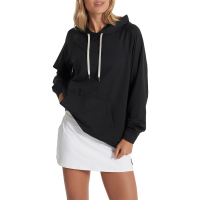 Women's Vuori Halo Oversized Hoodie 2024 in Black size Small | Elastane/Polyester