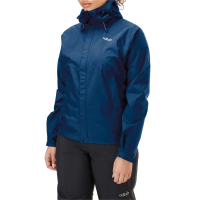 Women's Rab(R) Downpour Eco Jacket 2024 - XXS in Blue size 2X-Small | Polyester