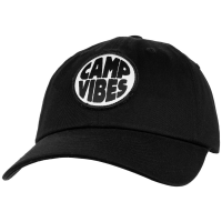 Poler Camp Vibes Patch Dad Hat 2023 in Black