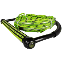 Liquid Force TR9 Handle + Static 65 ft Mainline 2024 in Green | Aluminum/Polyester