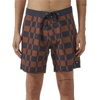 Thrills Revel Boardshorts Men's 2023 in Brown size 34" | Cotton/Elastane