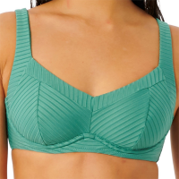 Women's Rip Curl Premium Surf E Bralette Bikini Top 2023 in Green size X-Small