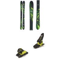 Line Skis Bacon 108 Skis 2024 - 172 Package (172 cm) + 110 Adult Alpine Bindings in Gray size 172/110