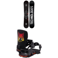 Lib Tech TRS C3 Snowboard 2024 - 157W Package (157W cm) + L Mens | Aluminum in Black size 157W/L | Aluminum/Polyester