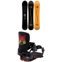 Lib Tech Lib Rig Snowboard 2024 - 153 Package (153 cm) + M Mens | Aluminum in Orange size 153/M | Aluminum/Polyester