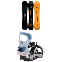 Lib Tech Lib Rig Snowboard 2024 - 156 Package (156 cm) + L Mens | Aluminum in Yellow size 156/L | Aluminum/Polyester