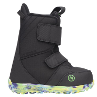 Kid's Nidecker Micron Mini Snowboard BootsKids 2025 in Black size 13C