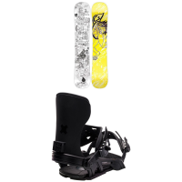 Lib Tech Box Scratcher BTX Snowboard 2024 - 156W Package (156W cm) + M Mens | Aluminum in Black size 156W/M | Aluminum/Polyester