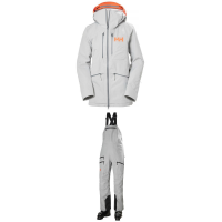 Women's Helly Hansen Elevation Infinity Shell Jacket 2023 - Small Blue Package (S) + L Bindings in Grey size S/L | Polyester