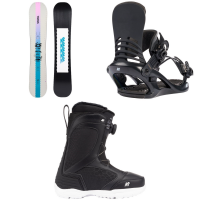 Women's K2 Dreamsicle Snowboard 2023 - 138 Package (138 cm) + S Bindings in White size 138/S | Polyester