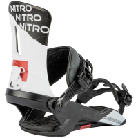 Nitro Rambler Snowboard Bindings 2024 in White size Medium