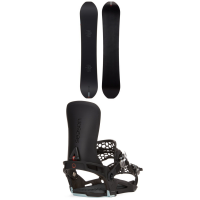 Season Kin Snowboard 2025 - 142 Package (142 cm) + X-Large Mens in Black size 142/Xl | Nylon