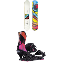 Yes. Pyzel SBBS Snowboard 2024 - 158 Package (158 cm) + S Mens in Black size 158/S | Nylon