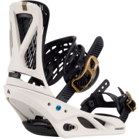 Women's Burton Escapade Snowboard Bindings 2024 in White size Large | Rubber